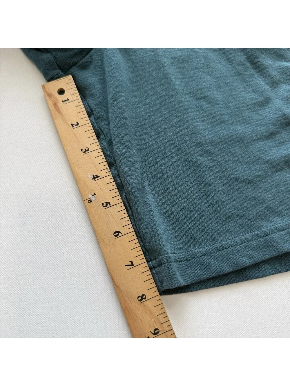 Tommy Hilfiger Mens M Sleepwear Lounge Shorts Teal Logo Drawstring Cotton